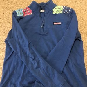 vineyard vines quarter zip